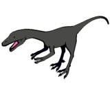 Dibujo Velociraptor II pintado por gady