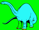 Dibujo Braquiosaurio II pintado por luaorozco