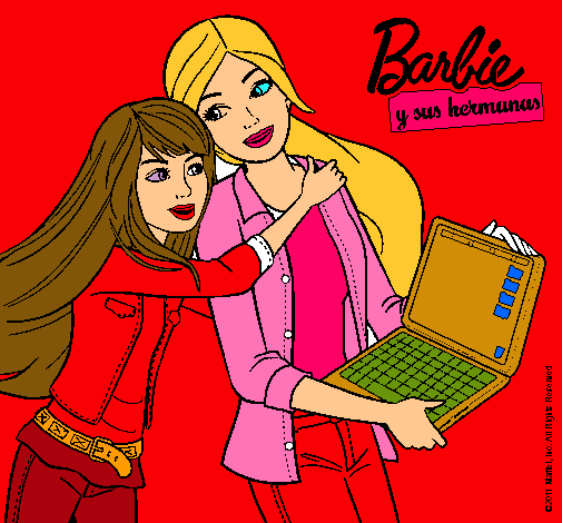 El nuevo portátil de Barbie