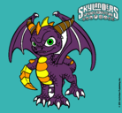 Dibujo Spyro pintado por jvci