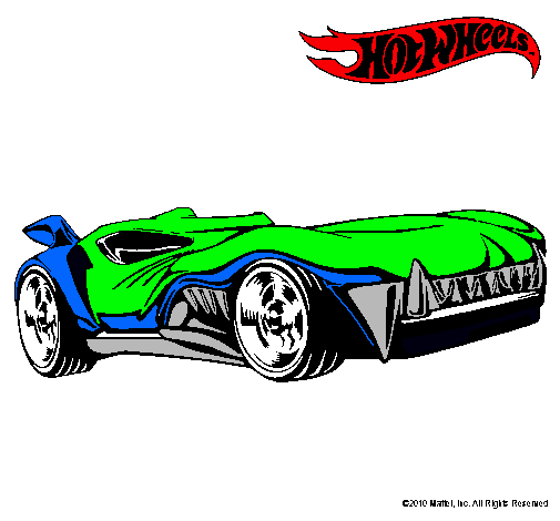 Dibujo Hot Wheels 3 pintado por Perfectboy
