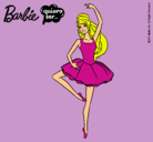 Dibujo Barbie bailarina de ballet pintado por alis14