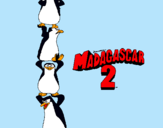 Dibujo Madagascar 2 Pingüinos pintado por xecfdsvddd