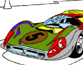 Dibujo Automóvil número 5 pintado por SAMIS