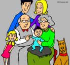 Dibujo Familia pintado por genesicordov