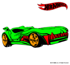 Dibujo Hot Wheels 3 pintado por manama