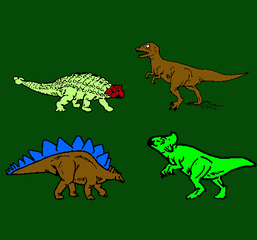 Dinosaurios de tierra