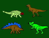 Dibujo Dinosaurios de tierra pintado por ARMANDITO