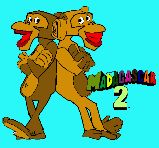 Madagascar 2 Manson y Phil 2