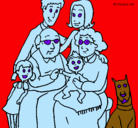 Dibujo Familia pintado por hgbmjn