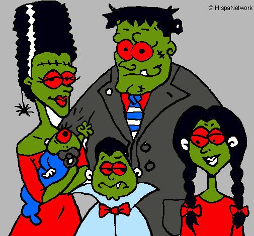 Familia de monstruos