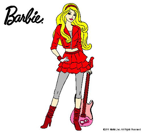 Barbie rockera