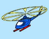 Dibujo Helicóptero pintado por nahuelval