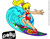 Dibujo Polly Pocket 4 pintado por nens