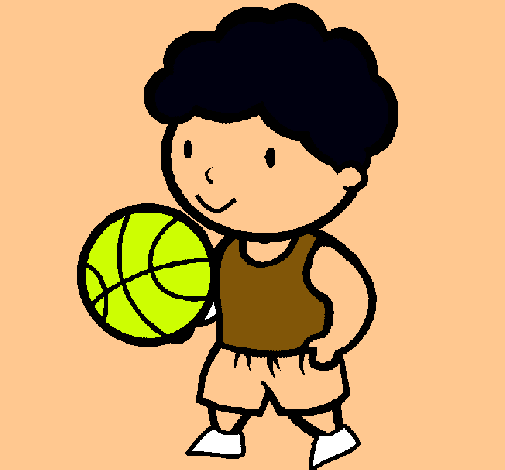 Dibujo Jugador de básquet pintado por kajho