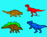 Dibujo Dinosaurios de tierra pintado por   567noyter