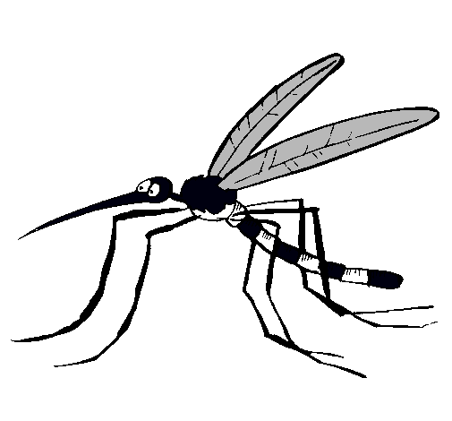 Dibujo Mosquito pintado por hoctavio