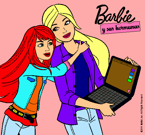 El nuevo portátil de Barbie