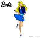 Dibujo Barbie informal pintado por fikipaldi