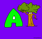 Dibujo Árbol pintado por adriani