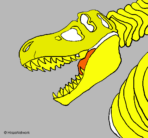 Esqueleto tiranosaurio rex