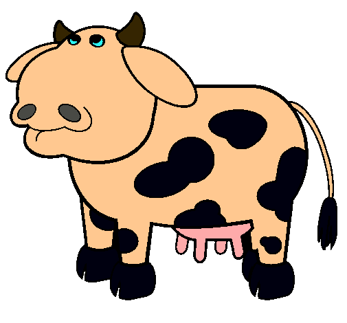 Vaca pensativa