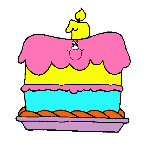 Pastel de cumpleaños