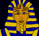 Dibujo Tutankamon pintado por LoveLoveLo