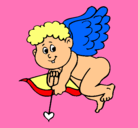 Dibujo Cupido pintado por gfyjgjuu