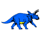 Dibujo Triceratops pintado por triceratops