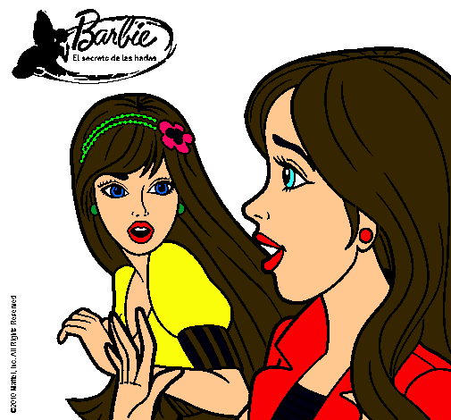 Barbie sorprendida