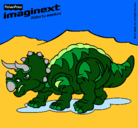 Dibujo Imaginext 13 pintado por kenza