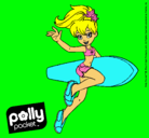 Dibujo Polly Pocket 3 pintado por loti