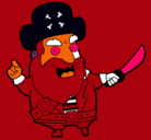 Dibujo Pirata pintado por eeman