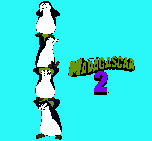 Madagascar 2 Pingüinos