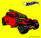 Dibujo Hot Wheels 6 pintado por auto