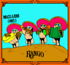 Dibujo Mariachi Owls pintado por rovles  