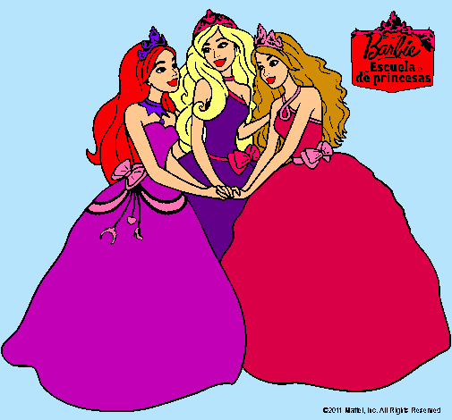 Barbie y sus amigas princesas