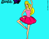 Dibujo Barbie bailarina de ballet pintado por jajajajajaja