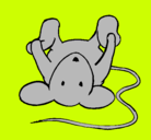 Dibujo Rata tumbada pintado por tulu