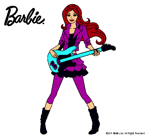 Barbie guitarrista