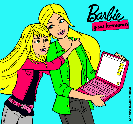 El nuevo portátil de Barbie