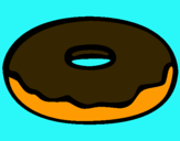 Dibujo Donuts pintado por yudelis