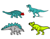 Dibujo Dinosaurios de tierra pintado por JUANMISH