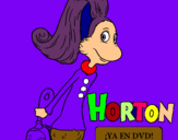Dibujo Horton - Sally O'Maley pintado por sofiavictori