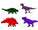 Dibujo Dinosaurios de tierra pintado por martiacosta