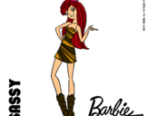 Dibujo Barbie Fashionista 2 pintado por agus29