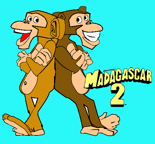 Madagascar 2 Manson y Phil 2