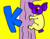 Dibujo Koala pintado por maria_afri