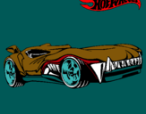 Dibujo Hot Wheels 3 pintado por gonare